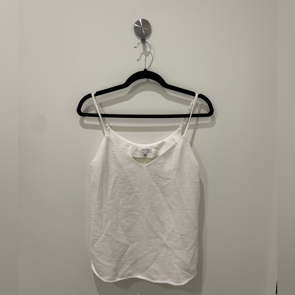 Babaton XS white tank top - brand new condition